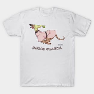 Snood Season Running T-Shirt